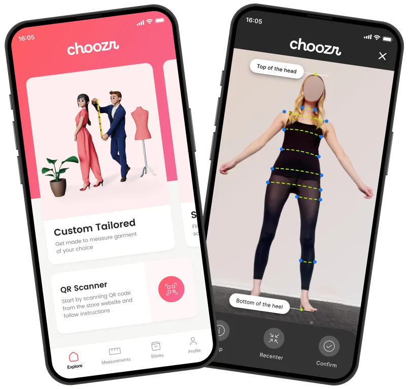 The Choozr app