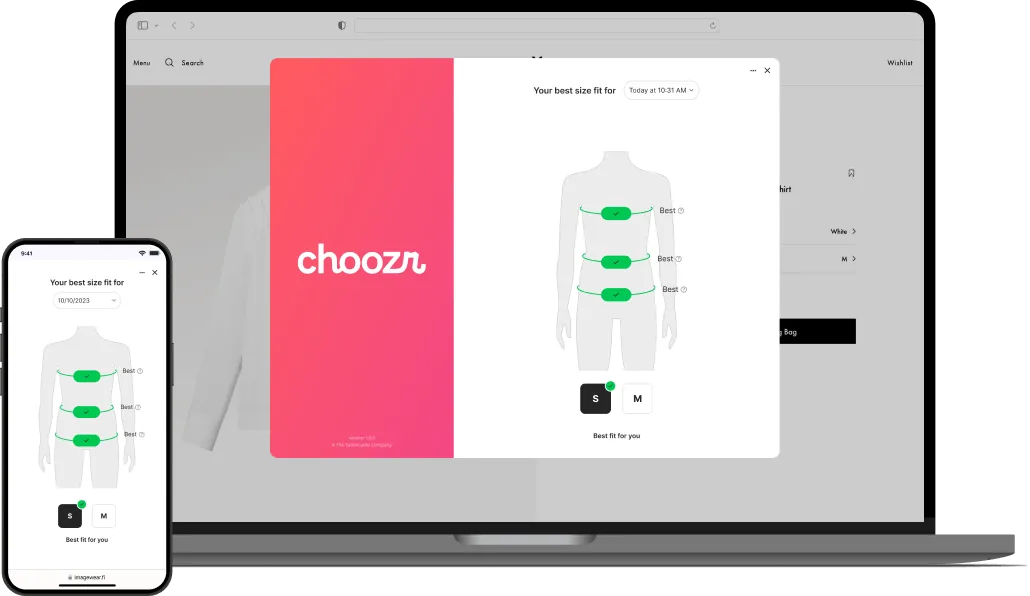 Choozr Size Recommendation