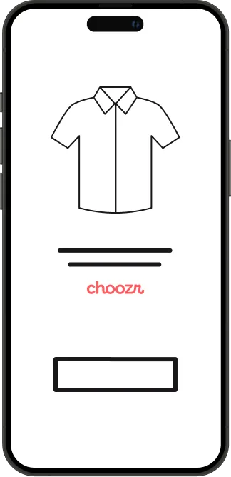 Step one with Choozr - press the Choozr Link
